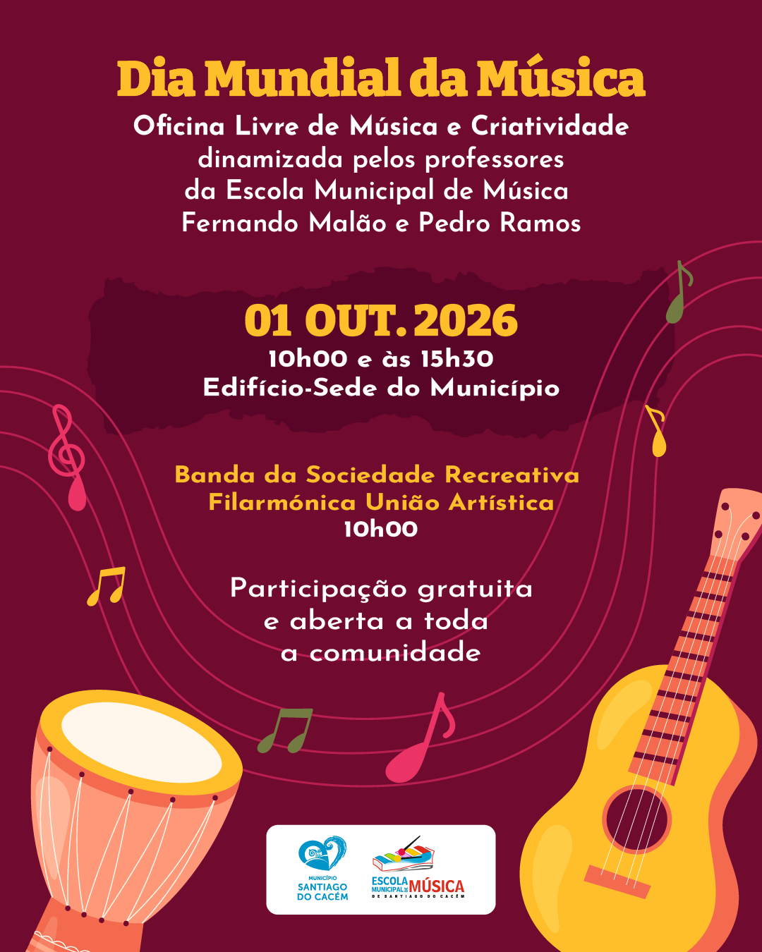 Oficina Livre de Música e Criatividade — event image